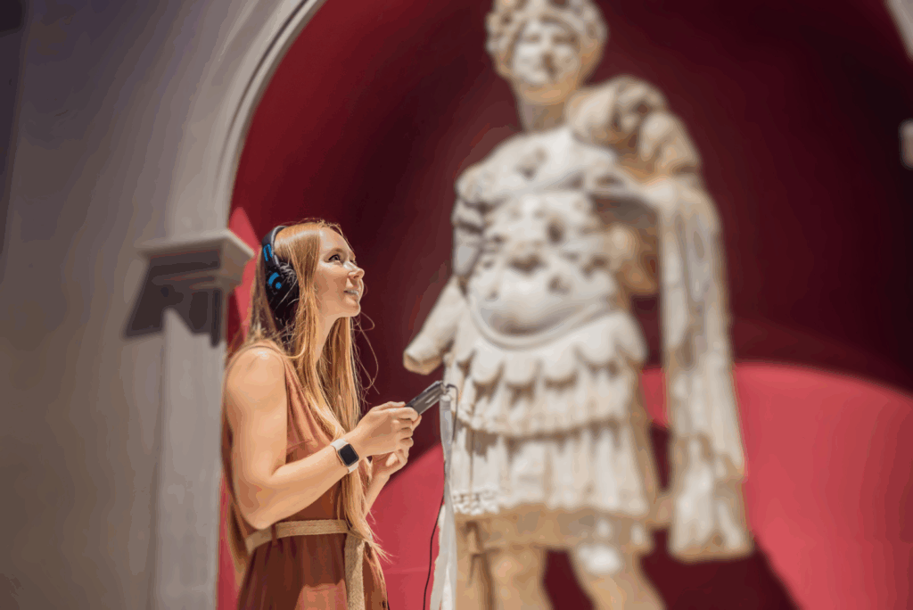 Audio guide tour app